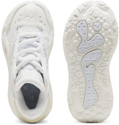 (Youth) Puma LaMelo Ball LaFranc RNR 'Triple White' 312282-02 Purchase (Youth) Puma LaMelo Ball LaFranc RNR 'Triple White' 312282-02