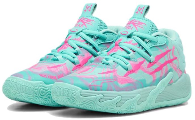 (JR) Puma LaMelo Ball MB.03 Miami Sepatu Basket 310734-01 Lookbook (JR) Puma LaMelo Ball MB.03 Miami Sepatu Basket 310734-01