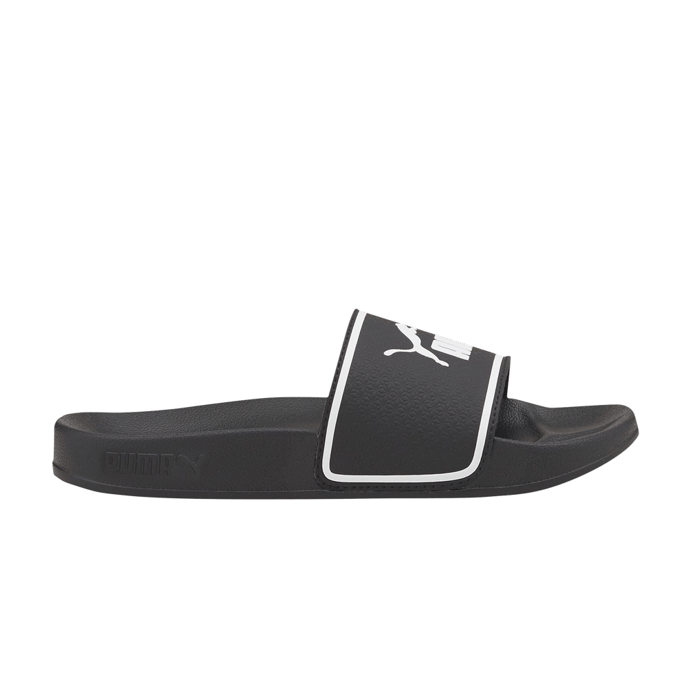 (Youth) Puma Leadcat 2.0 Slide 'Black White' 384435-01