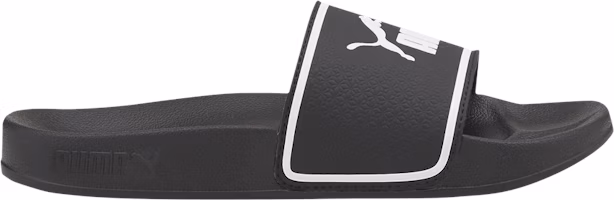 (Youth) Puma Leadcat 2.0 Slide 'Black White' 384435-01 (Youth) Puma Leadcat 2.0 Slide 'Black White' 384435-01
