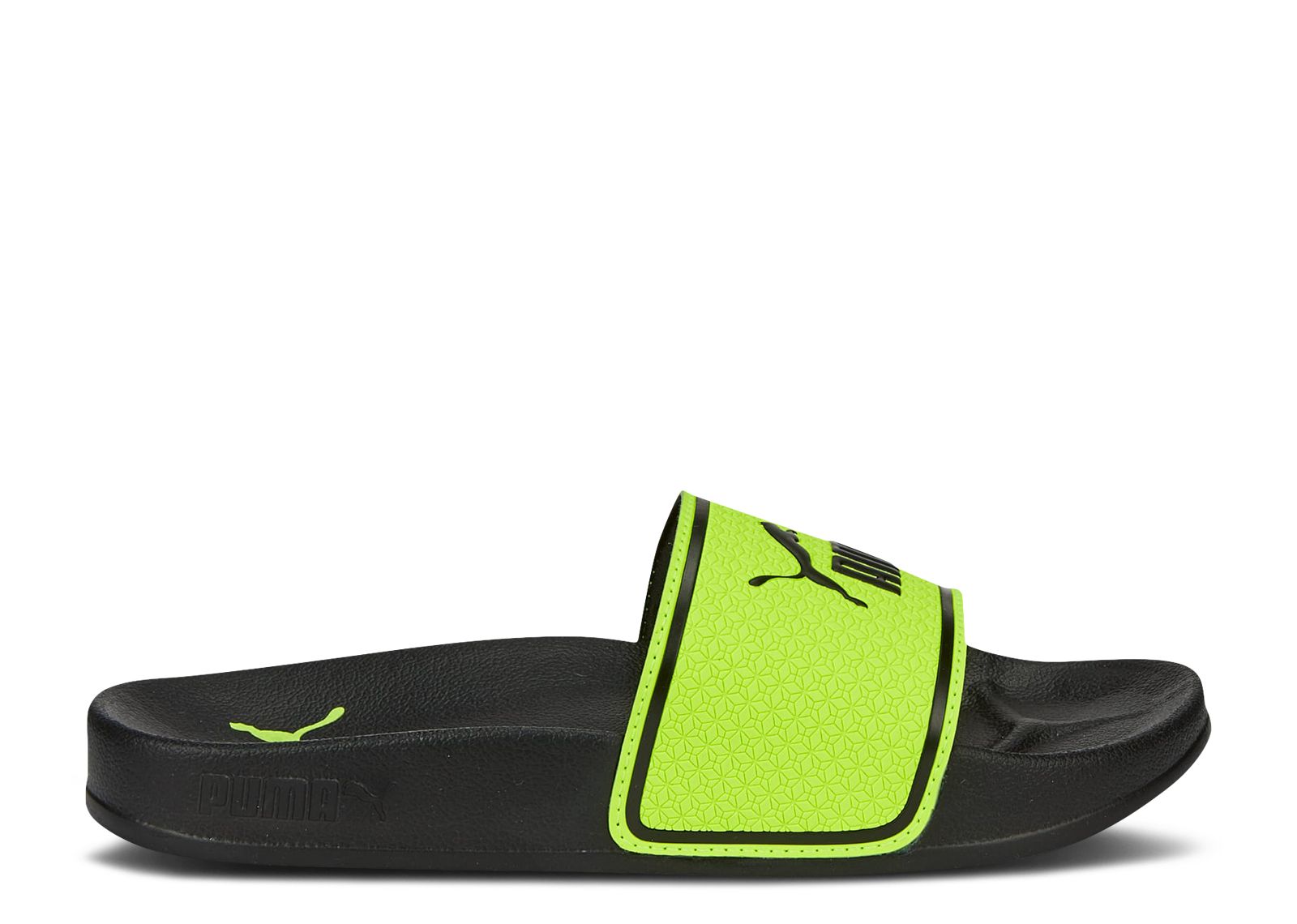 (Youth) Puma Leadcat 2.0 Slide 'Lime Squeeze Black' 384435-06