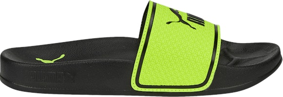 (Youth) Puma Leadcat 2.0 Slide 'Lime Squeeze Black' 384435-06 (Youth) Puma Leadcat 2.0 Slide 'Lime Squeeze Black' 384435-06