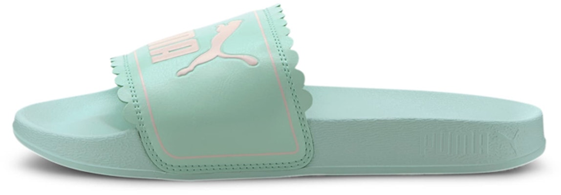 大童 Puma Leadcat Petal Slides JR 戶外一字型平跟運動拖鞋 青色 Buy 大童 Puma Leadcat Petal Slides JR 戶外一字型平跟運動拖鞋 青色