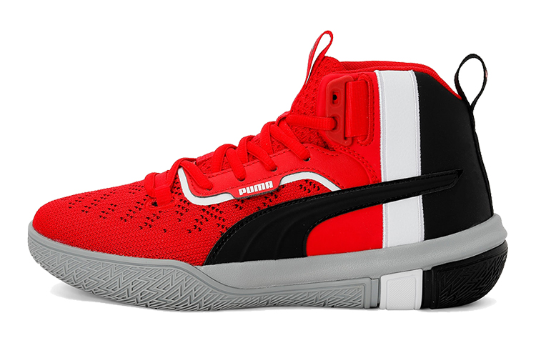 (Youth) Puma Legacy Mid-high Black/Red/White 194049-04
