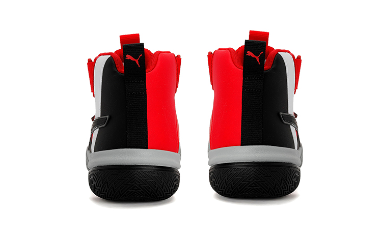 Shop (Youth) Puma Legacy Mid-high Black/Red/White 194049-04