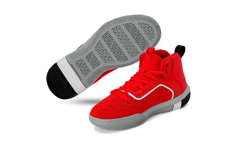 Purchase (Youth) Puma Legacy Mid-high Black/Red/White 194049-04