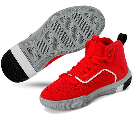 (Youth) Puma Legacy Mid-high Black/Red/White 194049-04 Purchase (Youth) Puma Legacy Mid-high Black/Red/White 194049-04