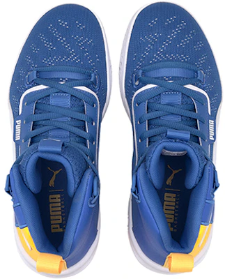 (Youth) Puma Legacy Mid-high Blue/White/Yellow 194049-03 Lookbook (Youth) Puma Legacy Mid-high Blue/White/Yellow 194049-03