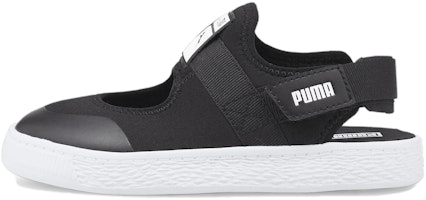 (Youth) Puma Light-Flex Summer Little Kid 'Black White' 383191-01 (Youth) Puma Light-Flex Summer Little Kid 'Black White' 383191-01