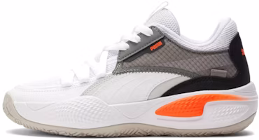 (Youth) Puma Low-Top Basketball 'White Black' 194329-04 (Youth) Puma Low-Top Basketball 'White Black' 194329-04