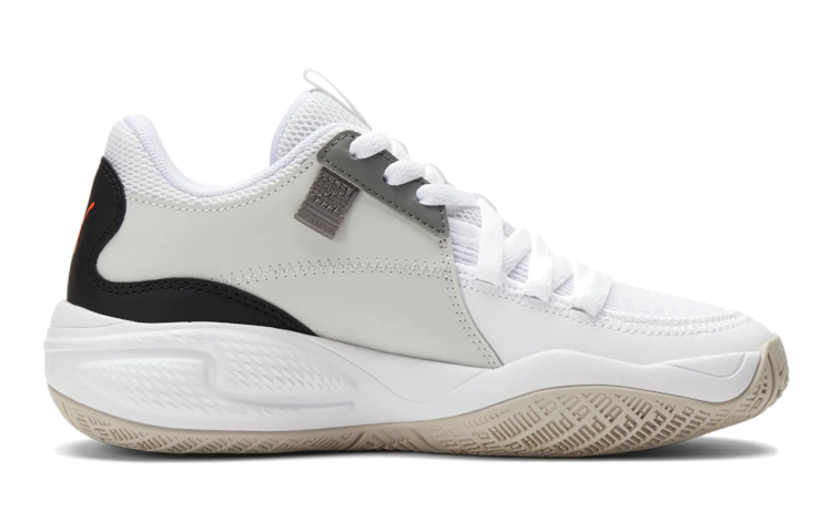 Order (Youth) Puma Low-Top Basketball 'White Black' 194329-04