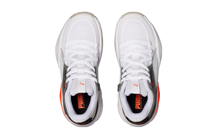 Lookbook (Youth) Puma Low-Top Basketball 'White Black' 194329-04