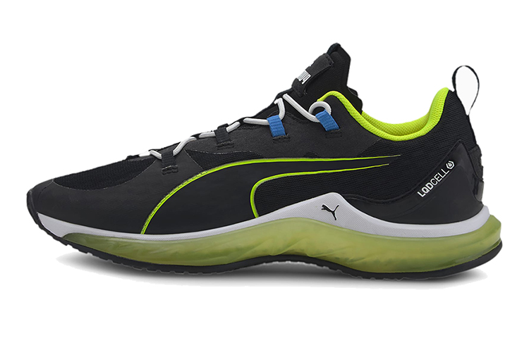 (Youth) Puma Lqdcell Hydra Black/Green/White/ Low Top Running Shoes 193639-01