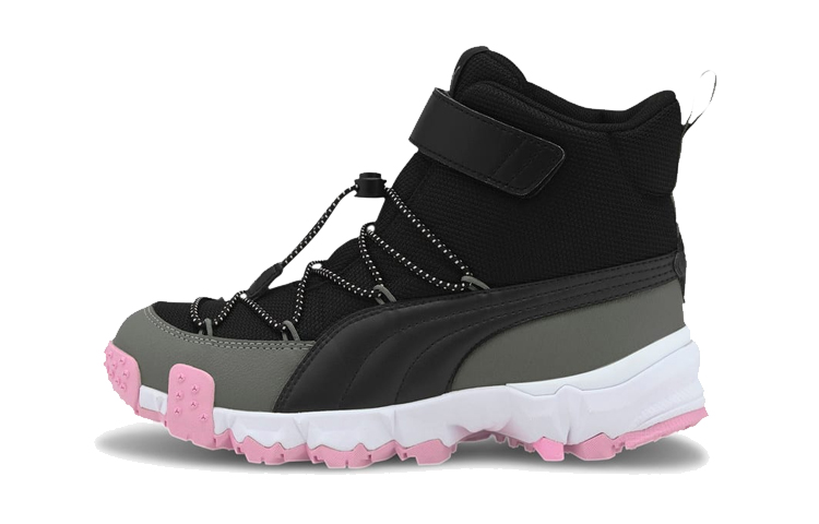 (Youth) Puma Maka V Jr 'Black Pink' 192533-06