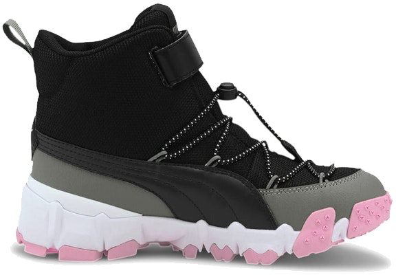 大童 Puma 馬卡 V Jr 黑粉 跑步鞋 Order 大童 Puma 馬卡 V Jr 黑粉 跑步鞋