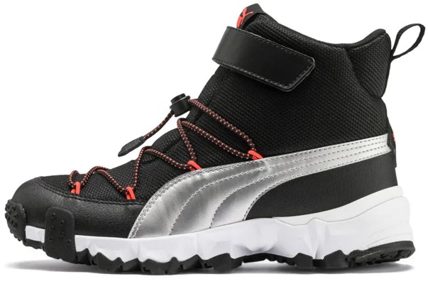 (Youth) Puma Maka V Jr 'Black Silver' 192533-03 Buy (Youth) Puma Maka V Jr 'Black Silver' 192533-03