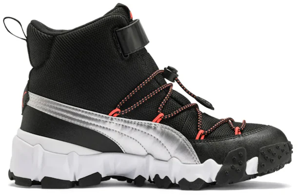 (Youth) Puma Maka V Jr 'Black Silver' 192533-03 Order (Youth) Puma Maka V Jr 'Black Silver' 192533-03