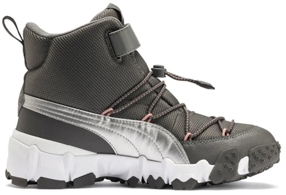 (Youth) Puma Maka V Jr 'Grey Silver' 192533-02 Order (Youth) Puma Maka V Jr 'Grey Silver' 192533-02