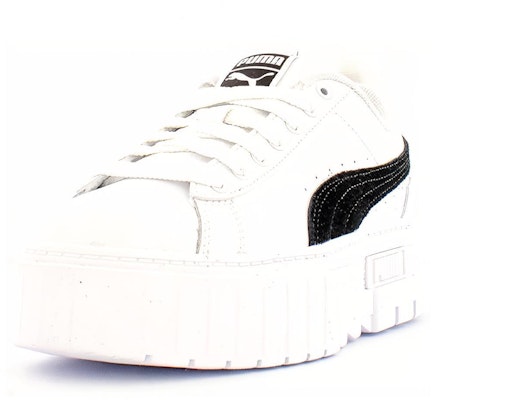 (Youth) Puma Mayze 'White Black' 383223-01 Order (Youth) Puma Mayze 'White Black' 383223-01