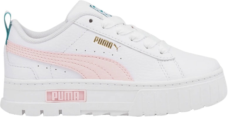 (Youth) Puma Mayze Leather 'White Chalk Pink' 384528-03 Buy (Youth) Puma Mayze Leather 'White Chalk Pink' 384528-03