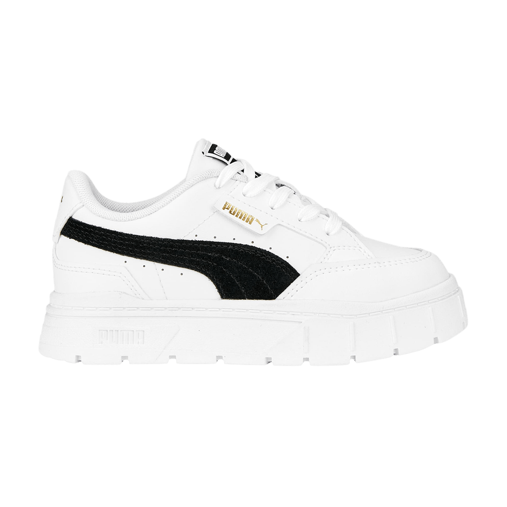 (Youth) Puma Mayze Stack 'White Black' 390825-02