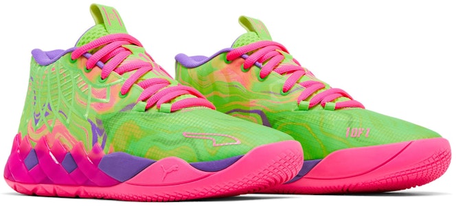 (JR) Puma MB.01 Jr 'Inverse Toxic' Kasut Basket Kanak-Kanak 310438-01 Cheap (JR) Puma MB.01 Jr 'Inverse Toxic' Kasut Basket Kanak-Kanak 310438-01