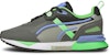 (JR) Kasut Lari Sukan Puma Mirage Tech Kelabu/Hijau/Biru 381945-01