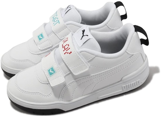 (JR) 彪马Multiflex SL Play V Jr“Let's Play - 白色”儿童板鞋 392561-01 Lookbook (JR) 彪马Multiflex SL Play V Jr“Let's Play - 白色”儿童板鞋 392561-01