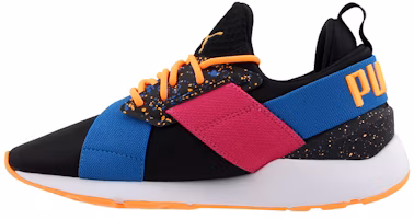 (Youth) Puma Muse 'Multi Black Blue' 370775-01 (Youth) Puma Muse 'Multi Black Blue' 370775-01