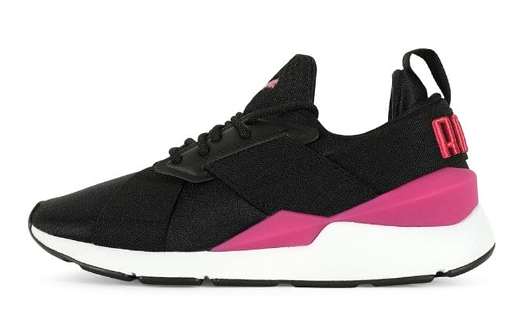 Buy (JR) 푸마 뮤즈 JR 블랙핑크 화이트 (Puma Muse JR 블랙핑크) 367645-01