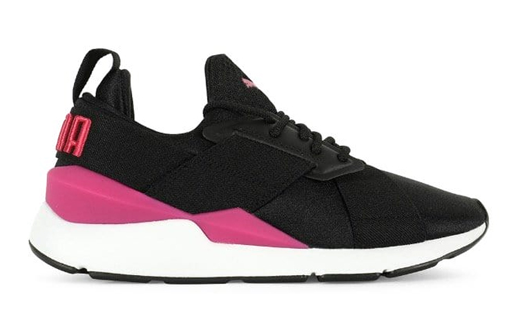 Order (JR) 푸마 뮤즈 JR 블랙핑크 화이트 (Puma Muse JR 블랙핑크) 367645-01