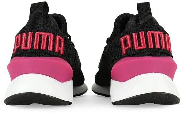 (JR) 푸마 뮤즈 JR 블랙핑크 화이트 (Puma Muse JR 블랙핑크) 367645-01 Shop (JR) 푸마 뮤즈 JR 블랙핑크 화이트 (Puma Muse JR 블랙핑크) 367645-01
