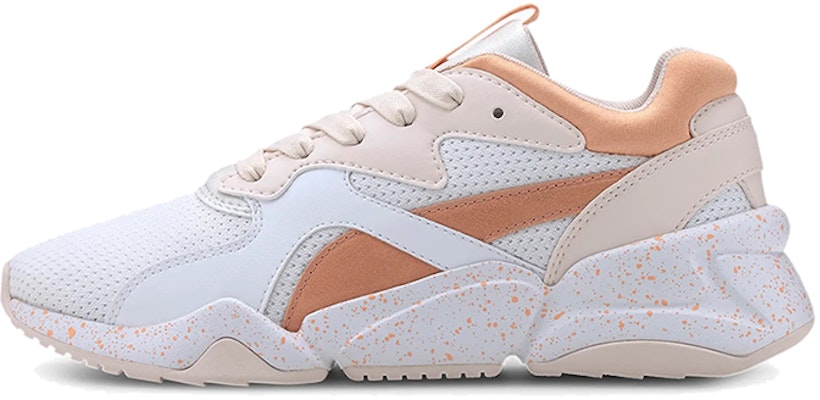 (Youth) Puma Nova Fruit Low Top Running Shoes Orange/White 371468-02 Buy (Youth) Puma Nova Fruit Low Top Running Shoes Orange/White 371468-02