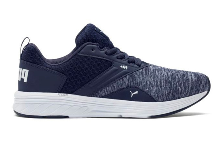 (Youth) Puma Nrgy Comet Low Top Running Shoes Blue/Grey 圖 2