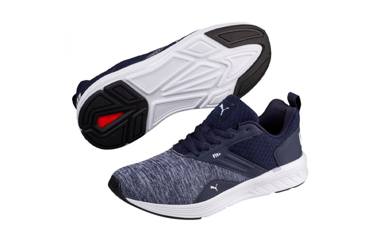 (Youth) Puma Nrgy Comet Low Top Running Shoes Blue/Grey 圖 4