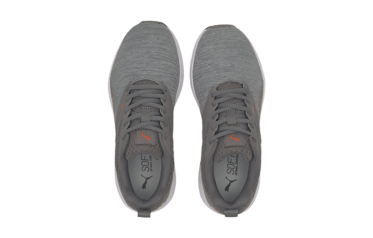 (Youth) Puma Nrgy Comet Low Top Running Shoes Orange/White/Grey 圖 3