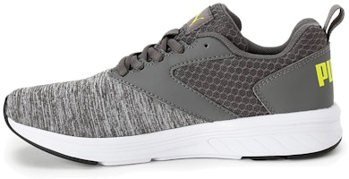 (Youth) Puma Nrgy Comet Low Top Running Shoes Grey/Yellow/White 190675-11 (Youth) Puma Nrgy Comet Low Top Running Shoes Grey/Yellow/White 190675-11