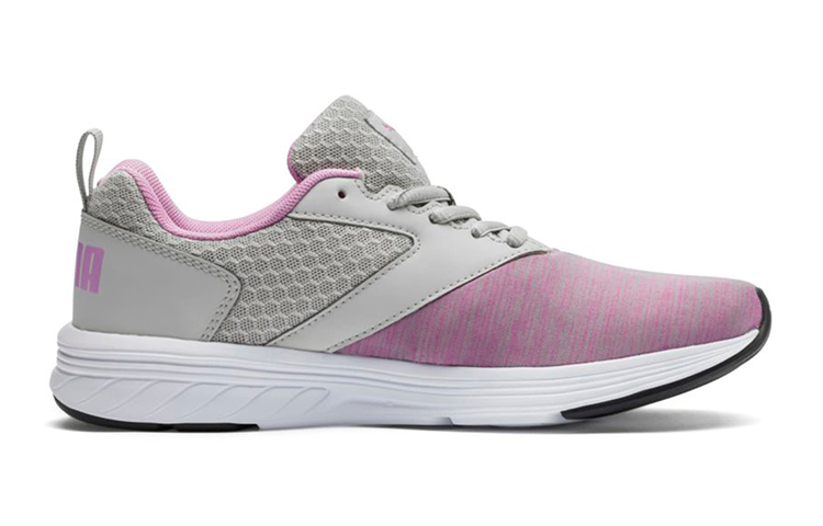 (Youth) Puma Nrgy Comet Low Top Running Shoes Grey 'Pink Gray' 圖 2