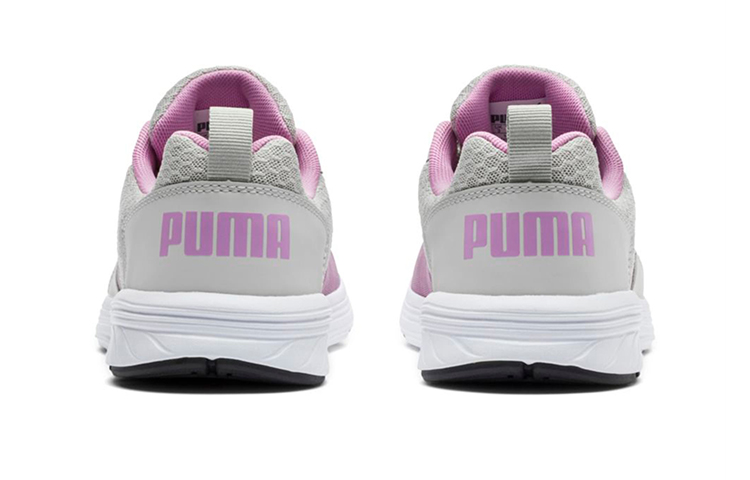 (Youth) Puma Nrgy Comet Low Top Running Shoes Grey 'Pink Gray' 圖 4