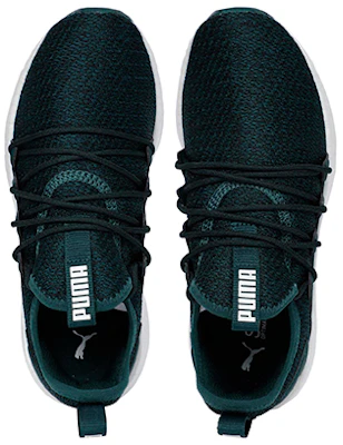 (JR) Puma Nrgy Neko Strick Baskets Basses Running Vert 191747-09 Lookbook (JR) Puma Nrgy Neko Strick Baskets Basses Running Vert 191747-09