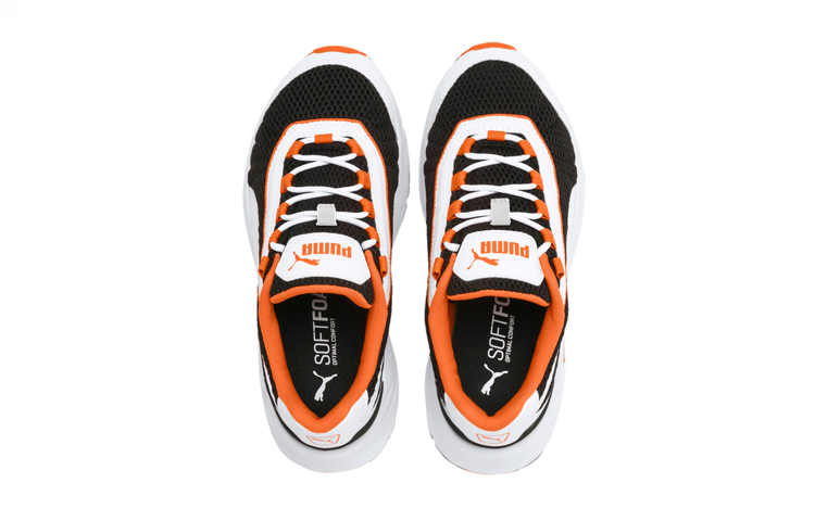 Lookbook (JR) Puma Nucleus ''Blanc Noir Orange'' 370520-03