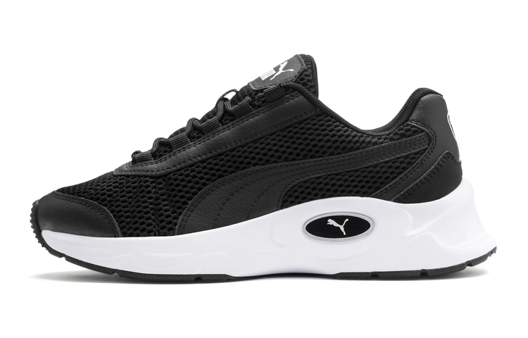 (Youth) Puma Nucleus Low Top Black 370520-02