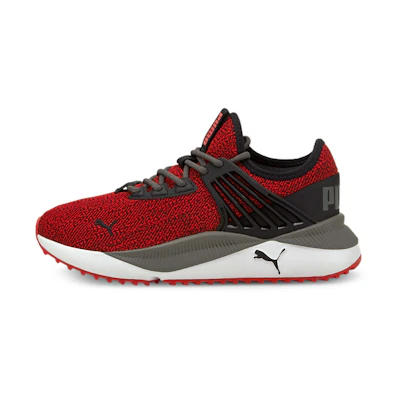 (Youth) Puma Pacer Future Knit 'Red Black'