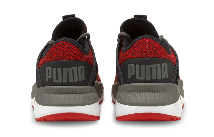 (Youth) Puma Pacer Future Knit 'Red Black' 圖 4