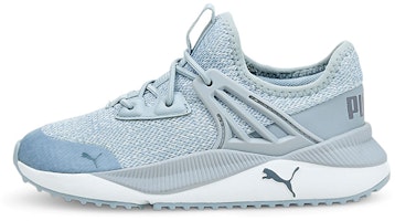 (Youth) Puma Pacer Future Knit Slip On 'Light Blue White' 381416-03 (Youth) Puma Pacer Future Knit Slip On 'Light Blue White' 381416-03