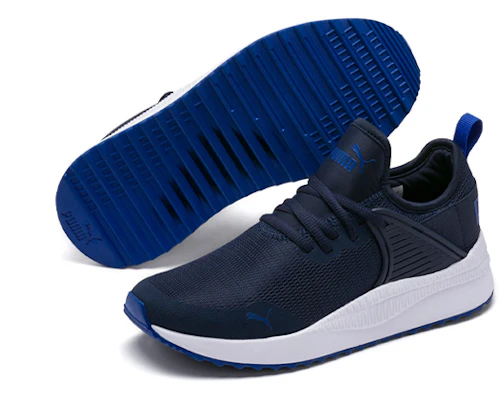 (JR) Puma Pacer Next Cage Jr ''Bleu Blanc'' 366423-09 Purchase (JR) Puma Pacer Next Cage Jr ''Bleu Blanc'' 366423-09