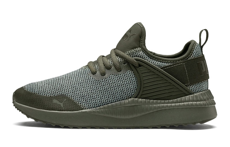(Youth) Puma Pacer Next Cage Knit Jr 'Dark Green' 367243-01