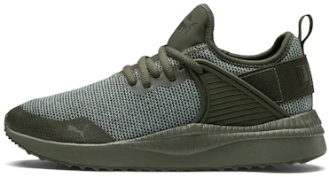 (Youth) Puma Pacer Next Cage Knit Jr 'Dark Green' 367243-01 (Youth) Puma Pacer Next Cage Knit Jr 'Dark Green' 367243-01
