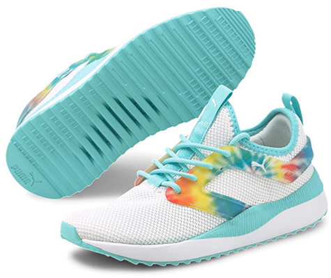(JR) Chaussures Puma Pacer Next Excel Tie Dye Basses Running Blanc/Bleu 375345-01 Purchase (JR) Chaussures Puma Pacer Next Excel Tie Dye Basses Running Blanc/Bleu 375345-01