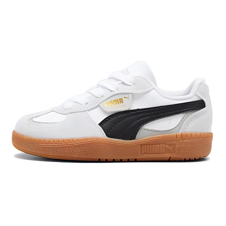 (Youth) Puma Palermo Moda Little Kid 'White Black' 398856-01